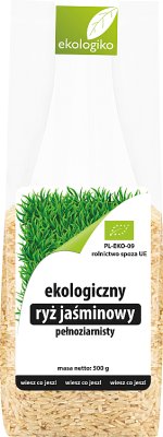 Ekologiko Whole grain jasmine rice