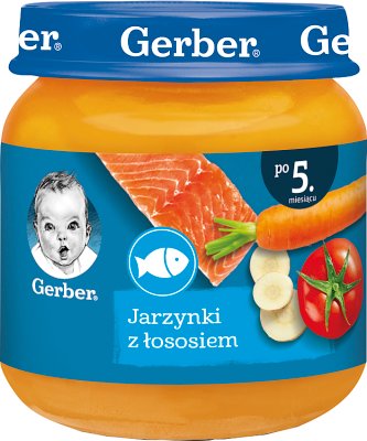 Gerber Jarzynki z łososiem