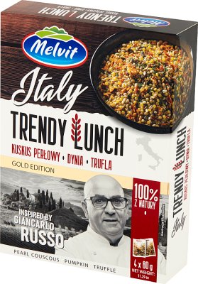 Melvit Trendy Lunch Italy Kuskus perłowy, dynia, trufla 4 x 80 g