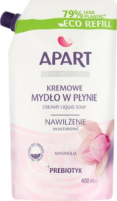 Apart Natural Prebiotic Kremowe  mydło w płynie zapas Japońska Wiśnia