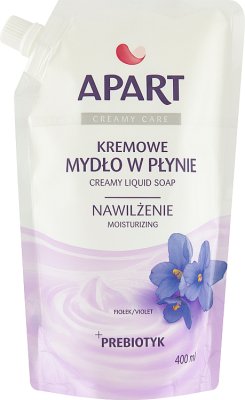 Apart Natural Prebiotic Creamy liquid soap in stock Passiflora and Violet