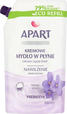 Apart Natural Prebiotic Creamy liquid soap in stock Passiflora and Violet