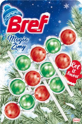 Bref Zawieszka myjąco-zapachowa do WC Magia Zimy