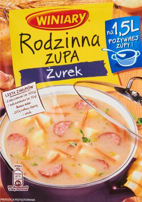 Sopa de Żurek de Winiary Family