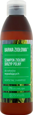 Barwa Ziołowa Szampon ziołowy  skrzyp polny do włosów wypadających