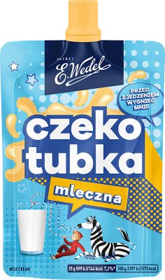 Wedel Czekotubka Krem mleczny