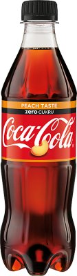 Coca-Cola zero Peach Taste Napój gazowany