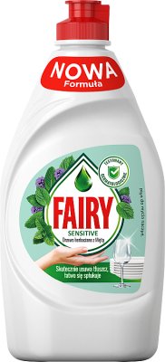 Fairy Sensitive Dishwashing árbol de té líquido con menta