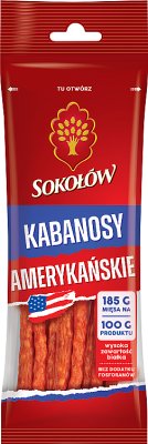 Sokołów Gold Kabanosy amerykańskie