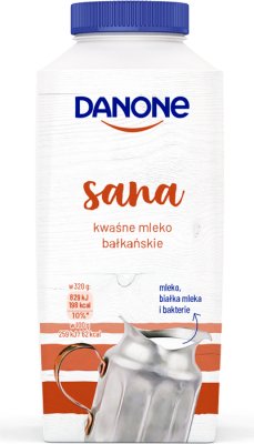 Danone Sana Kwaśne mleko bałkańskie