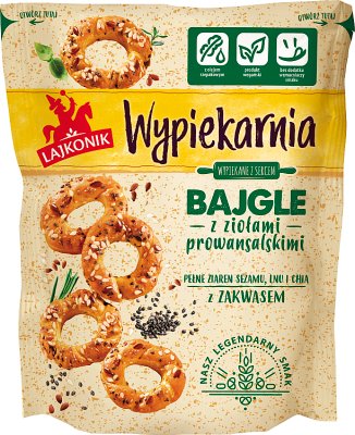 Lajkonik Bakery Bagels con Herbes de Provence