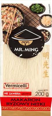 Mr. Ming Rice Noodles. Threads Gluten-Free