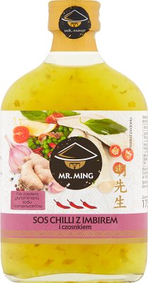 Mr. Ming Chilli sauce with ginger and garlic