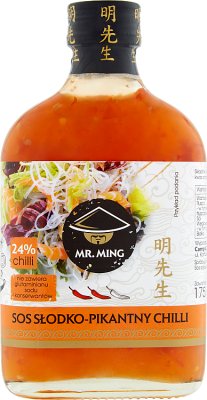 Herr Ming Süße und würzige Sauce aus Chili