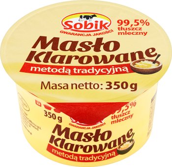 Sobik Butter clarified using the traditional method