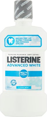 Enjuague bucal multifuncional Listerine Advanced White