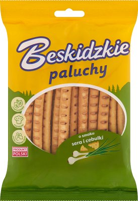 Beskidzkie Paluchy with cheese and onion flavour