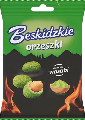 Cacahuetes de Beskid rebozados con sabor a wasabi