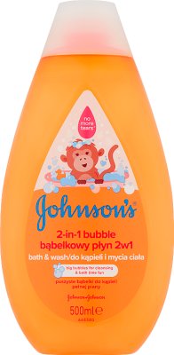 Johnson's Bąbelkowy płyn do kąpieli i mycia ciała 2w1