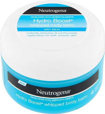 Neutrogena Hydro Boost Velvety body mousse for dry skin