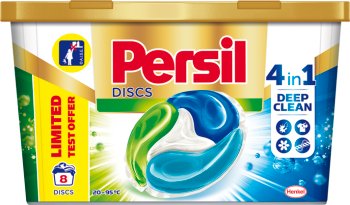 Persil Discs Kapseln zum Waschen weißer Textilien