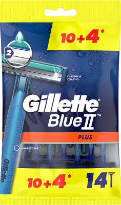 Maquinillas de afeitar desechables Gillette Blue II Plus para hombre