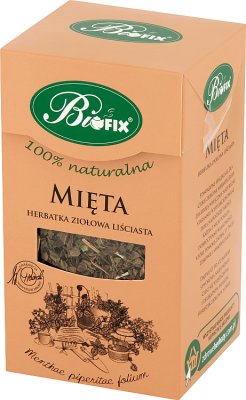 Té de hojas de hierba de menta Bifix