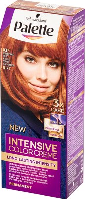 Палитра Intensive Color Creme Интенсивная медная краска для волос KI7