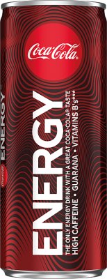 Coca-Cola Energy Carbonated energy drink with caffeine, guarana extract and B vitamins