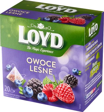 Лойд ароматизированный фруктовый чай с ароматом лесных фруктов