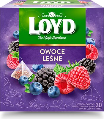 Loyd Aromatisierter Früchtetee mit Waldfruchtgeschmack