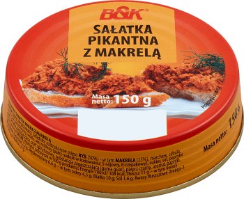 B&K Sałatka pikantna z makrelą