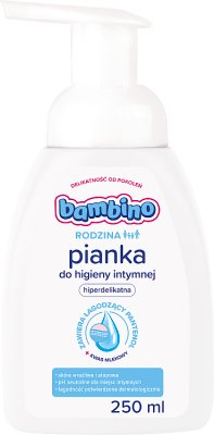 Bambino Rodzina Pianka do higieny intymnej hiperdelikatna