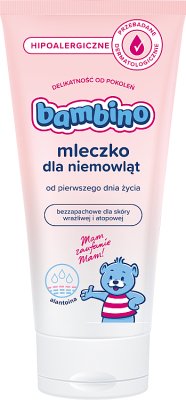 Bambino Hipoalergiczne mleczko  dla niemowląt bezzapachowe