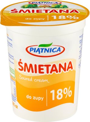 Piątnica śmietana do zup 18%