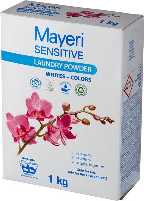 Detergente universal en polvo Mayeri Sensitive