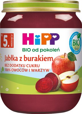 HiPP BIO od pokoleń, Jabłka z burakiem 