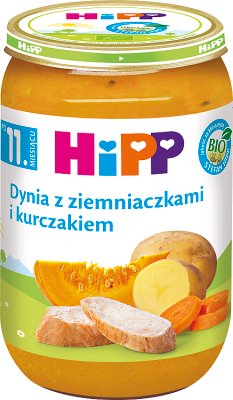 Hipp Dynia z ziemniaczkami i kurczakiem BIO