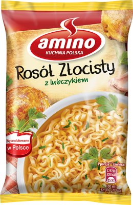 Amino Zupa błyskawiczna rosół  złocisty z lubczykiem