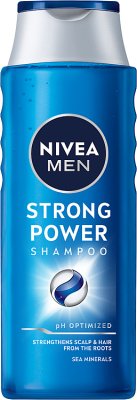 Nivea Men Strong Power Szampon   do włosów