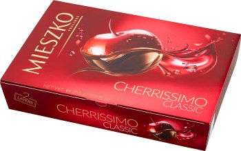 Pralinés Mieszko Cherrissimo Classic con cereza en alcohol