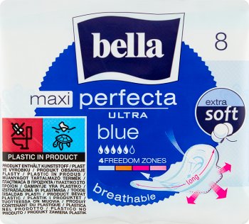 Toallas sanitarias Bella Perfecta Ultra Maxi Blue