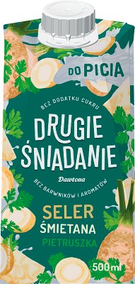 Dawtona Drugie Śniadanie  płynna przekąska na bazie białych warzyw