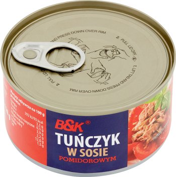 B&K Tuńczyk w sosie pomidorowym