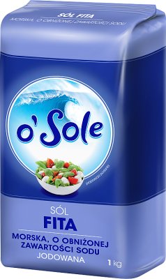 Cenos o'Sole Sól Fita morska o obniżonej zawartości sodu jodowana