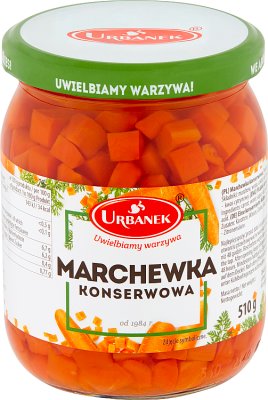 Urbanek Canned carrots