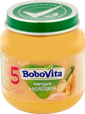 BoboVita Лососевые овощи