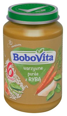 BoboVita Vegetable puree with fish
