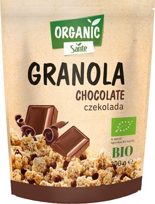 Sante Granola Organic z czekoladą BIO