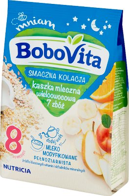 BoboVita kaszka mleczna wieloowocowa 7 zbóż Smaczna Kolacja